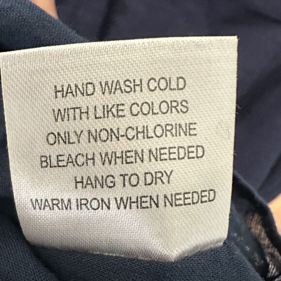 ModCloth Dress 10 Sleeveless Mini Blue Linen Blend - Picture 5 of 7